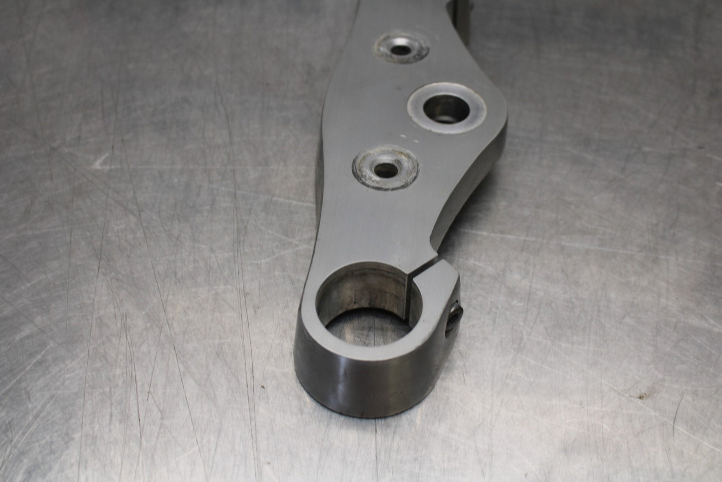 08 KAWASAKI VULCAN 900 FORKS UPPER TRIPLE TREE CLAMP BB184