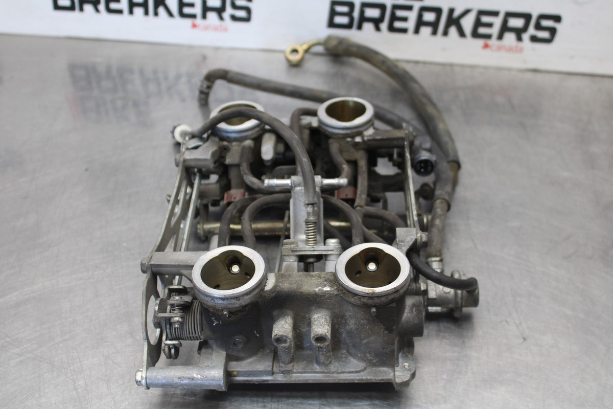 06-07 HONDA INTERCEPTOR 800 VFR800 MAIN FUEL INJECTORS / THROTTLE BODIES BB917