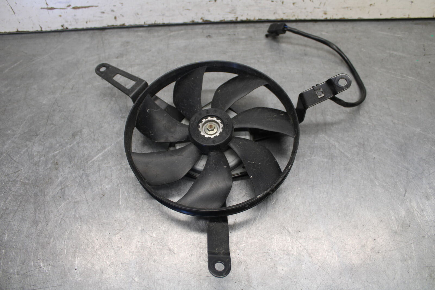 09-12 KAWASAKI NINJA ZX6R ENGINE RADIATOR COOLING FAN 59502-0580 BB698