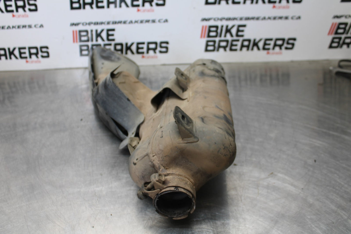06-07 SUZUKI GSXR 600 EXHAUST PIPE MUFFLER SLIP ON CAN SILENCER BB178