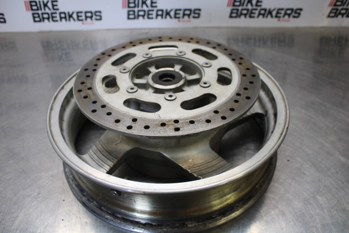 03-08 KAWASAKI VULCAN 1600 REAR WHEEL BACK RIM & ROTOR  BB196