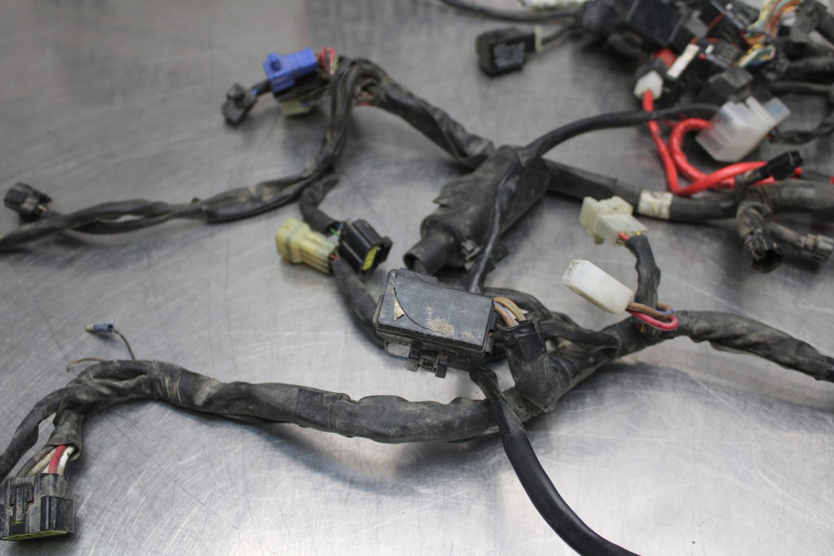 08-16 YAMAHA YZF R6 MAIN ENGINE WIRING HARNESS MOTOR WIRE LOOM BB798