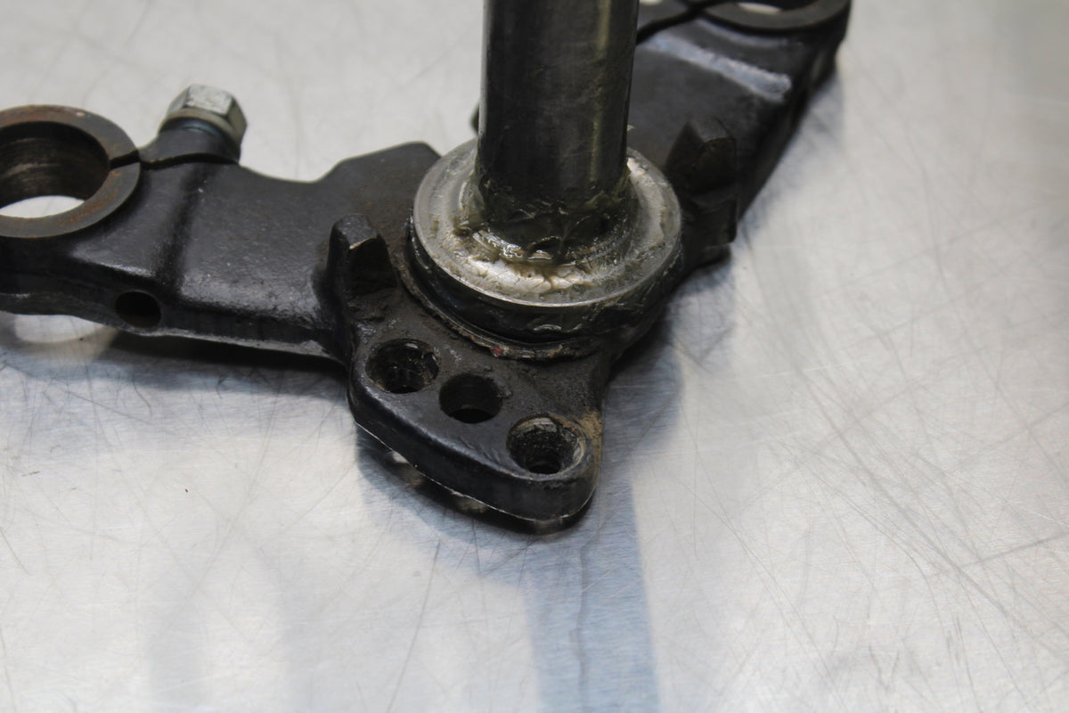 69-70 YAMAHA L5T FORKS UPPER & LOWER TRIPLE TREE CLAMP BB138