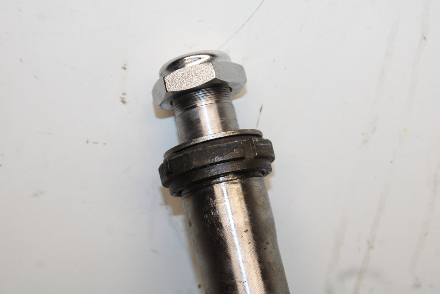 03-08 KAWASAKI VULCAN 1600 FRONT FORKS CLAMP LOWER TRIPLE TREE STEM BB123