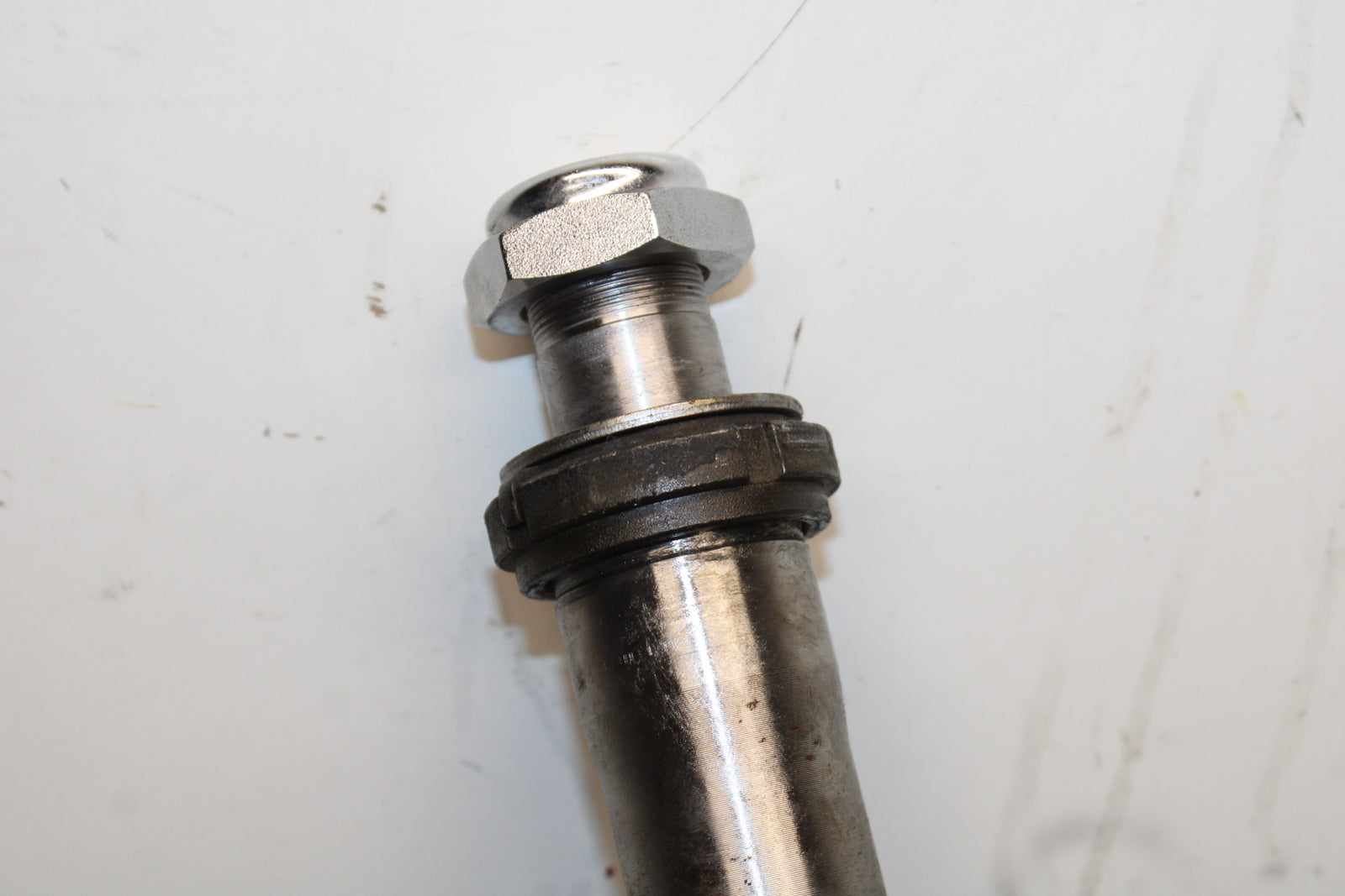 03-08 KAWASAKI VULCAN 1600 FRONT FORKS CLAMP LOWER TRIPLE TREE STEM BB123