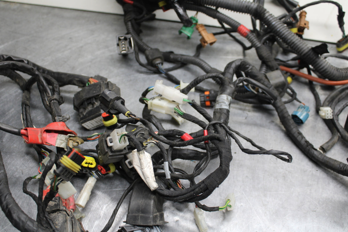 10-11 APRILIA RSV4 R MAIN ENGINE WIRING HARNESS MOTOR WIRE LOOM BB120