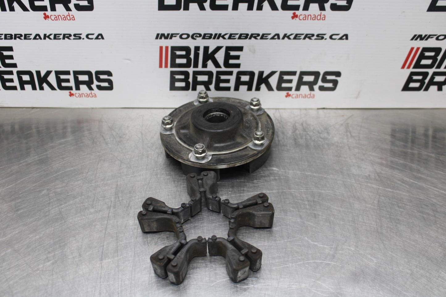 08-10 SUZUKI GSXR 600 REAR HUB & SHOCK DAMPERS CUSH ABSORBERS BB202