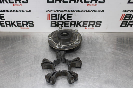 08-10 SUZUKI GSXR 600 REAR HUB & SHOCK DAMPERS CUSH ABSORBERS BB202