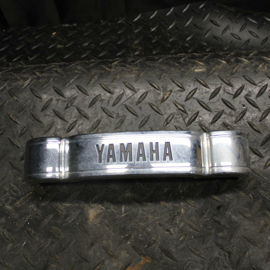 84-85 YAMAHA VIRAGO 1000 FRONT FORKS CLAMP LOWER TRIPLE TREE COVER BB173