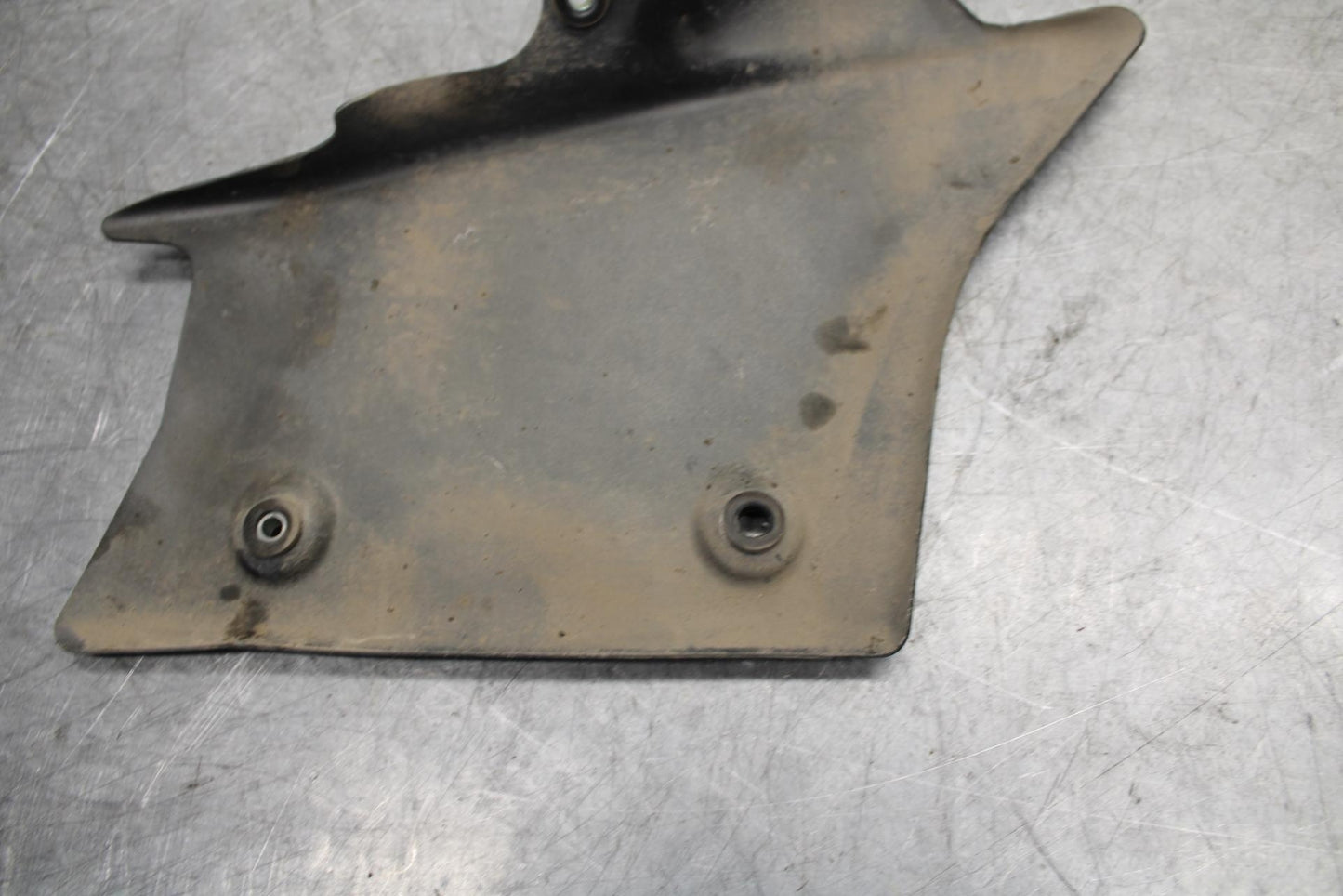 2012 Kawasaki Ninja ZX6R REAR MUFFLER EXHAUST PIPE COVER HEAT SHIELD BB529