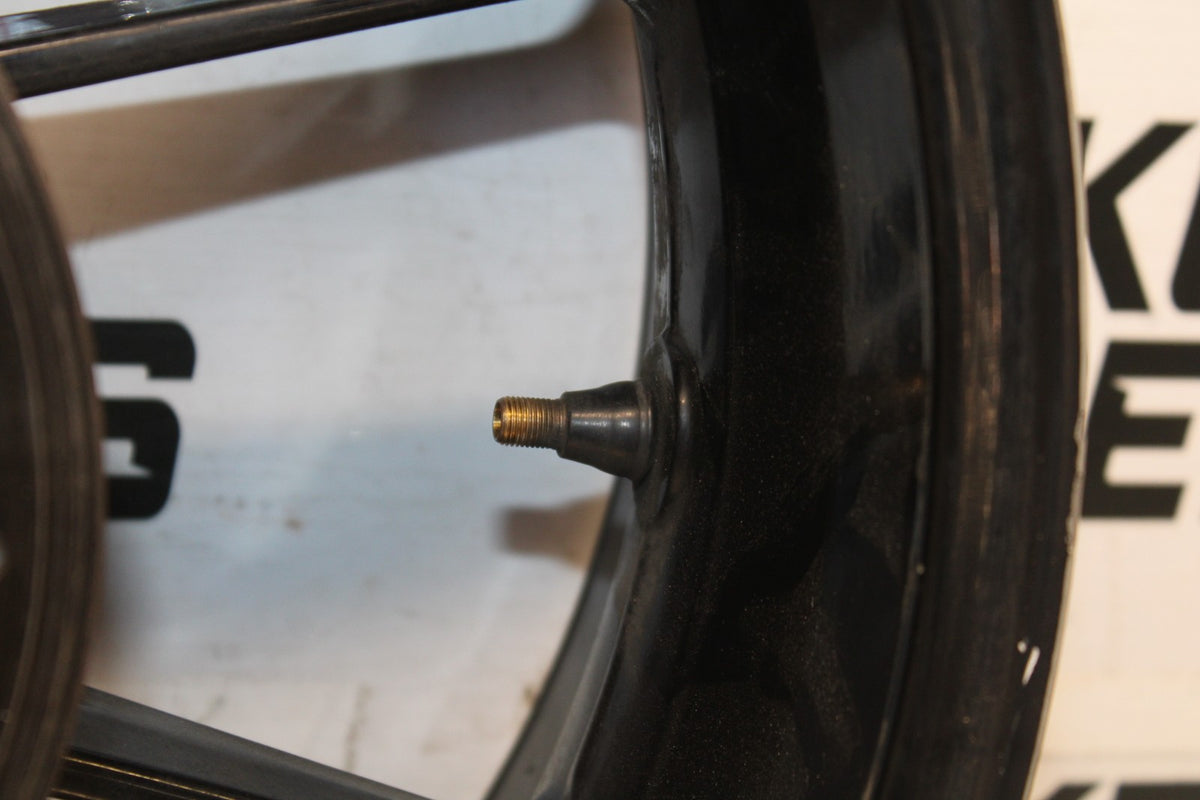 10-11 BMW S1000RR REAR WHEEL BACK RIM & ROTOR BB941