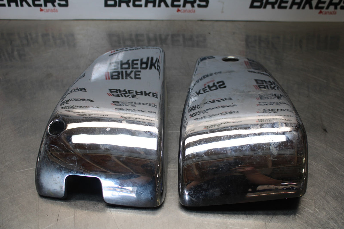 03-08 KAWASAKI VULCAN 1600 SIDE COVER PANEL COWL FAIRING SET PAIR BB196