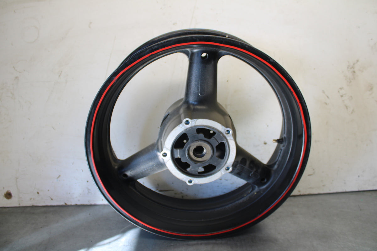 07-12 SUZUKI BANDIT 650F REAR WHEEL BACK RIM BB384