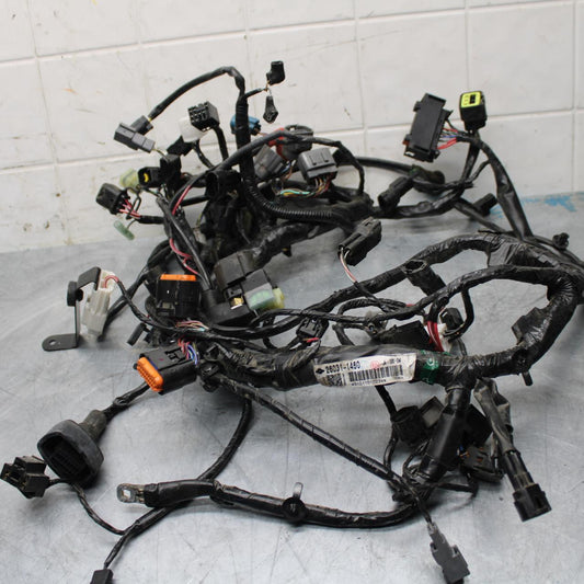 12-17 KAWASAKI NINJA 650 MAIN ENGINE WIRING HARNESS MOTOR WIRE LOOM BB470