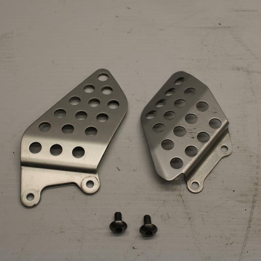 04-05 HONDA CBR1000RR LEFT RIGHT SET HEEL GUARDS COVER  BB242