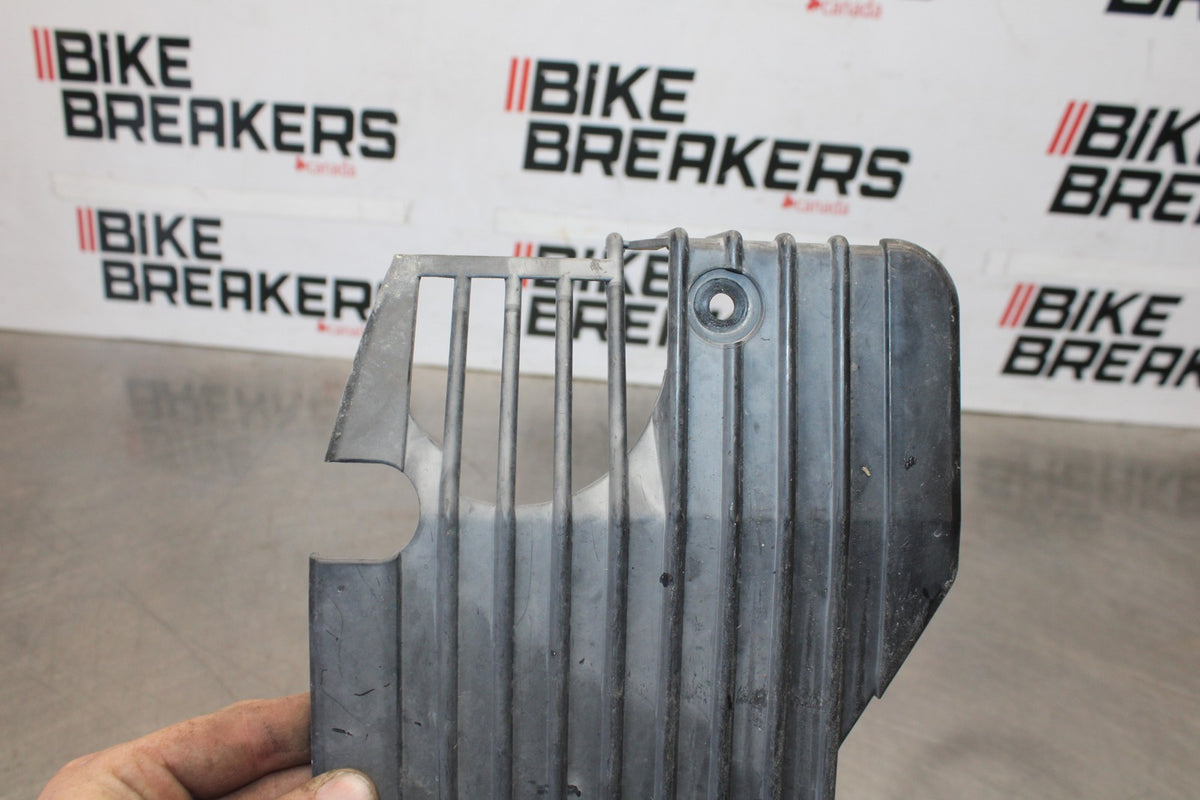 06 KAWASAKI KLR650 ENGINE RADIATOR MOTOR RADIATER COVER GUARD BB919