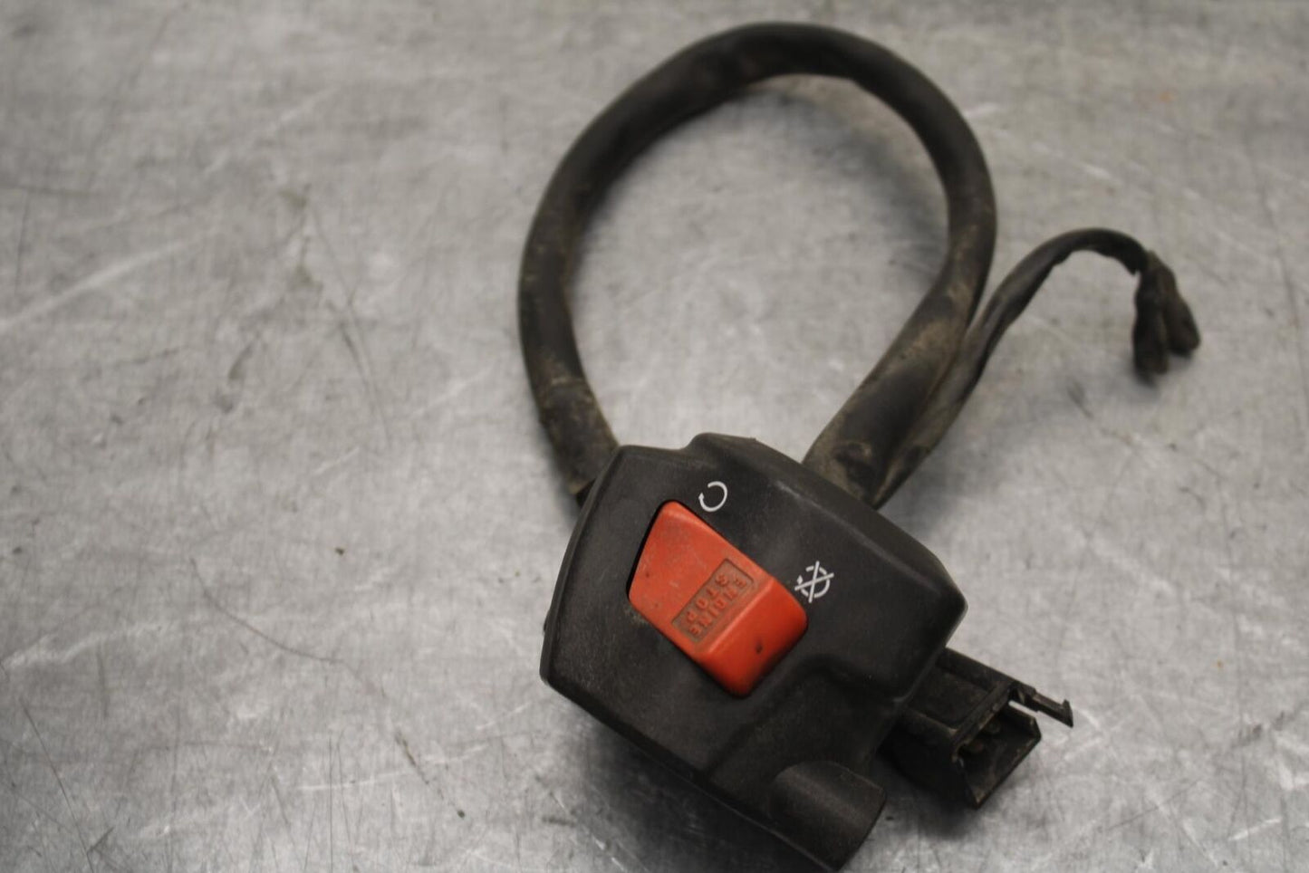 03-04 HONDA CBR600RR RIGHT CLIP ON HANDLE KILL OFF START SWITCH SWITCHES BB637