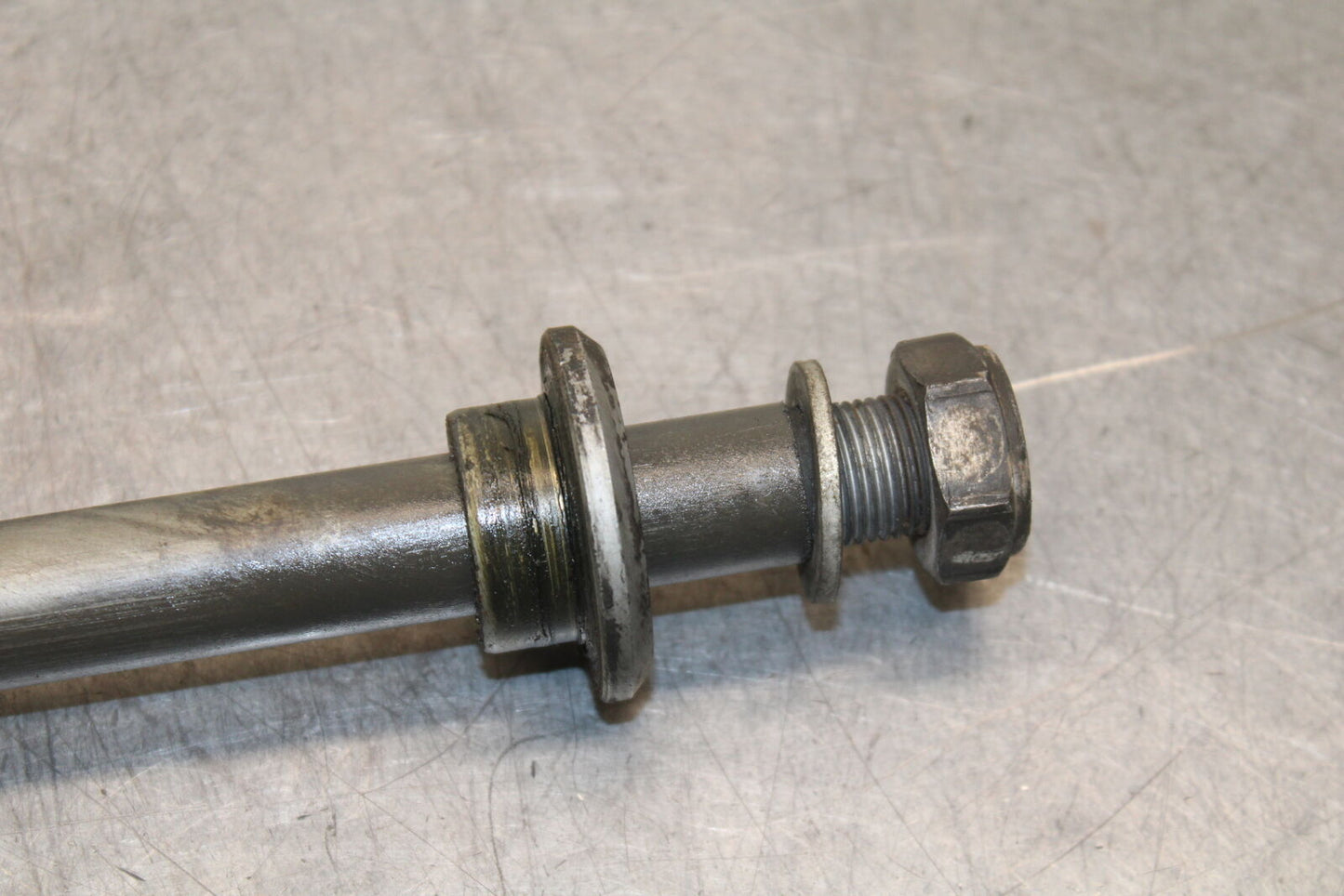 04-12 HONDA ST1300A REAR AXLE BACK WHEEL RIM PIVOT BOLT AXEL BB669