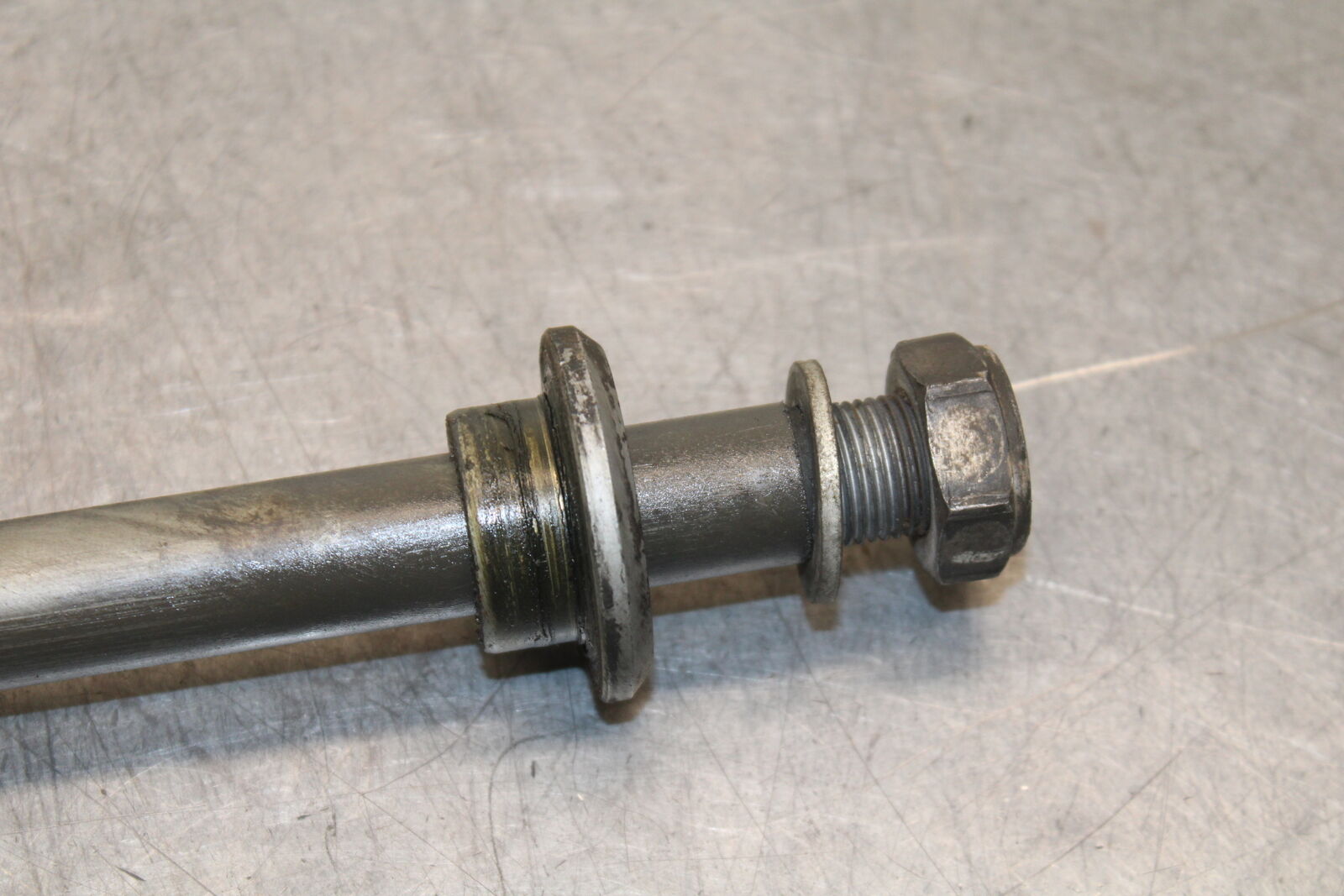 04-12 HONDA ST1300A REAR AXLE BACK WHEEL RIM PIVOT BOLT AXEL BB669