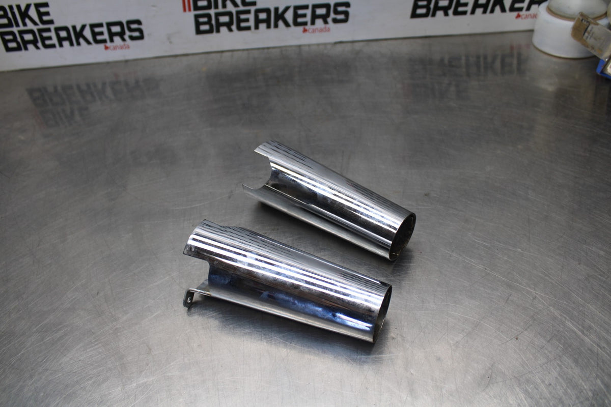 02 KAWASAKI VULCAN 800 VN800B CLASSIC FORK UPPER COVER TOP GUARD SHIELD BB862