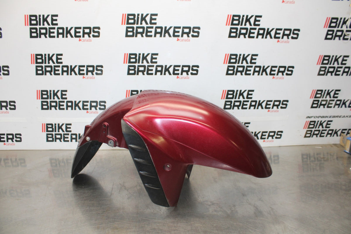 09 KAWASAKI CONCOURS 14 ZG1400B FRONT WHEEL FENDER COWL FAIRING BB875