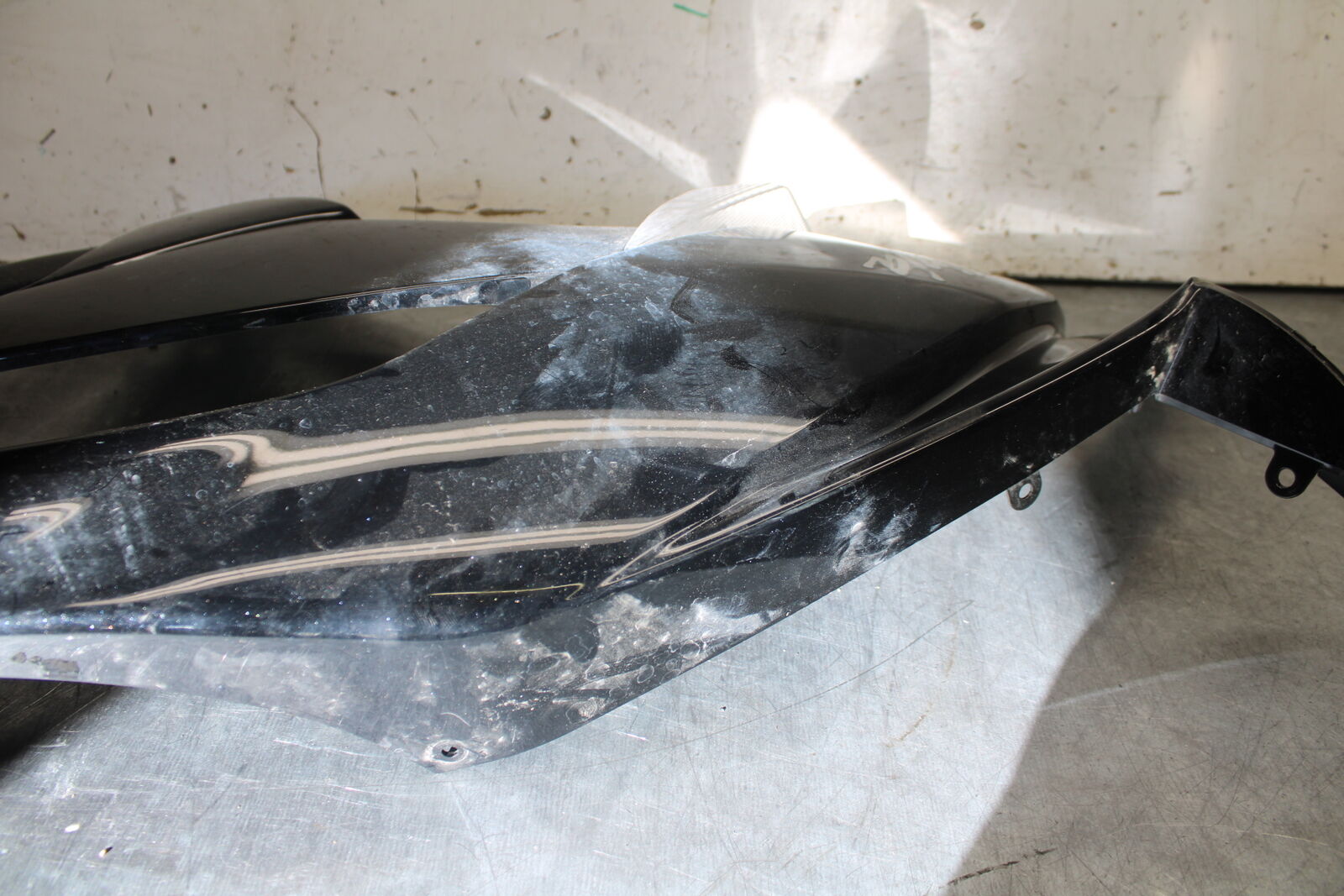 09-12 KAWASAKI NINJA ZX6R LEFT LOWER MID UPPER SIDE FAIRING COWL BB698