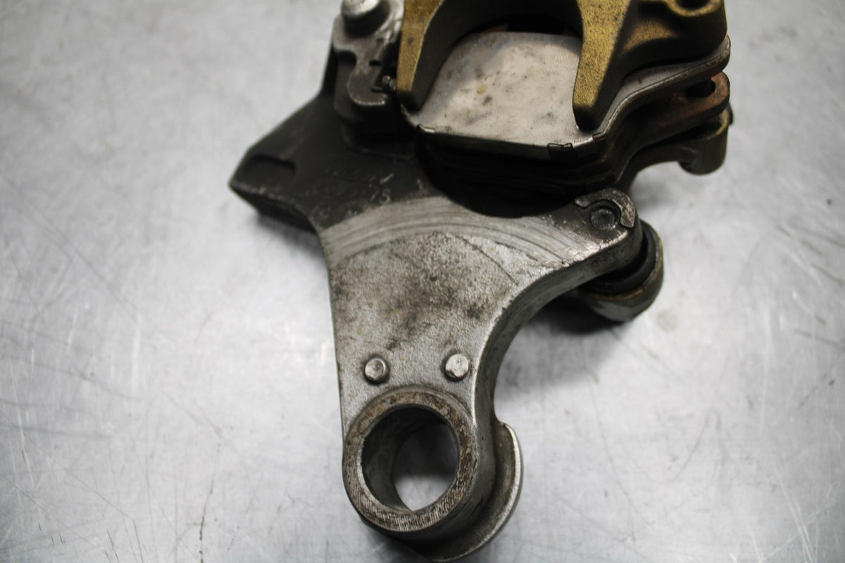 02-03 HONDA CBR900RR 954 REAR BACK BRAKE CALIPER W MOUNT BRACKET BB497