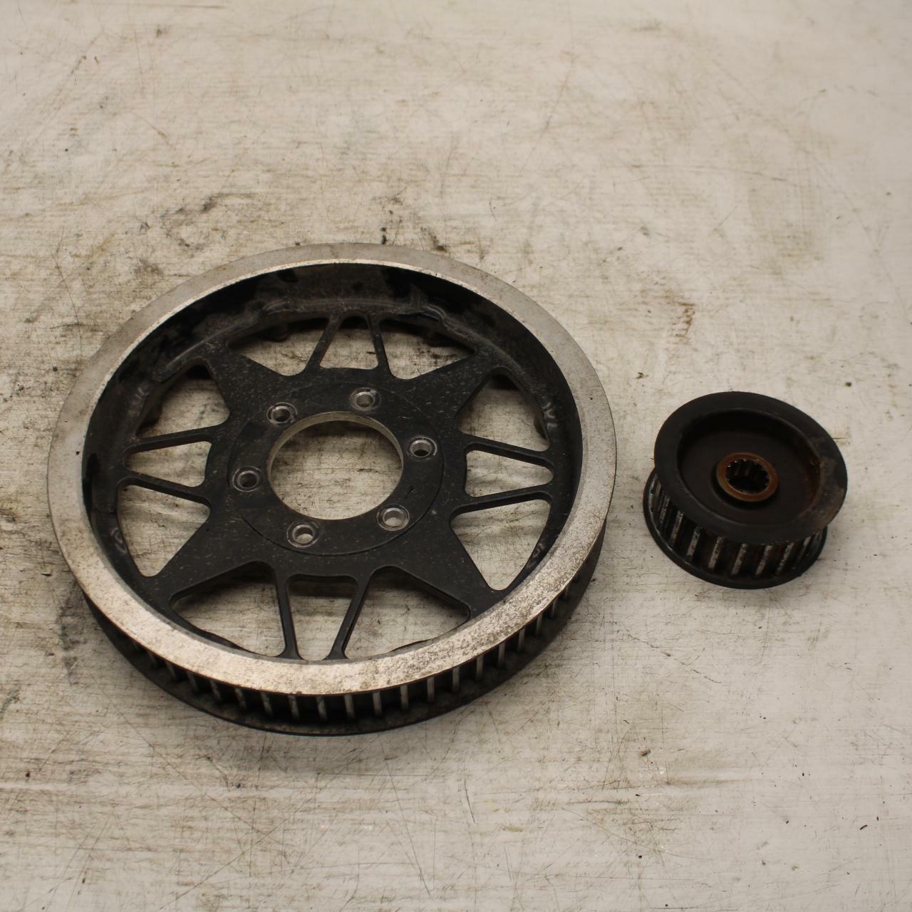 06-07 SUZUKI BOULEVARD S40 FRONT REAR PULLY SPROCKET SET BB375