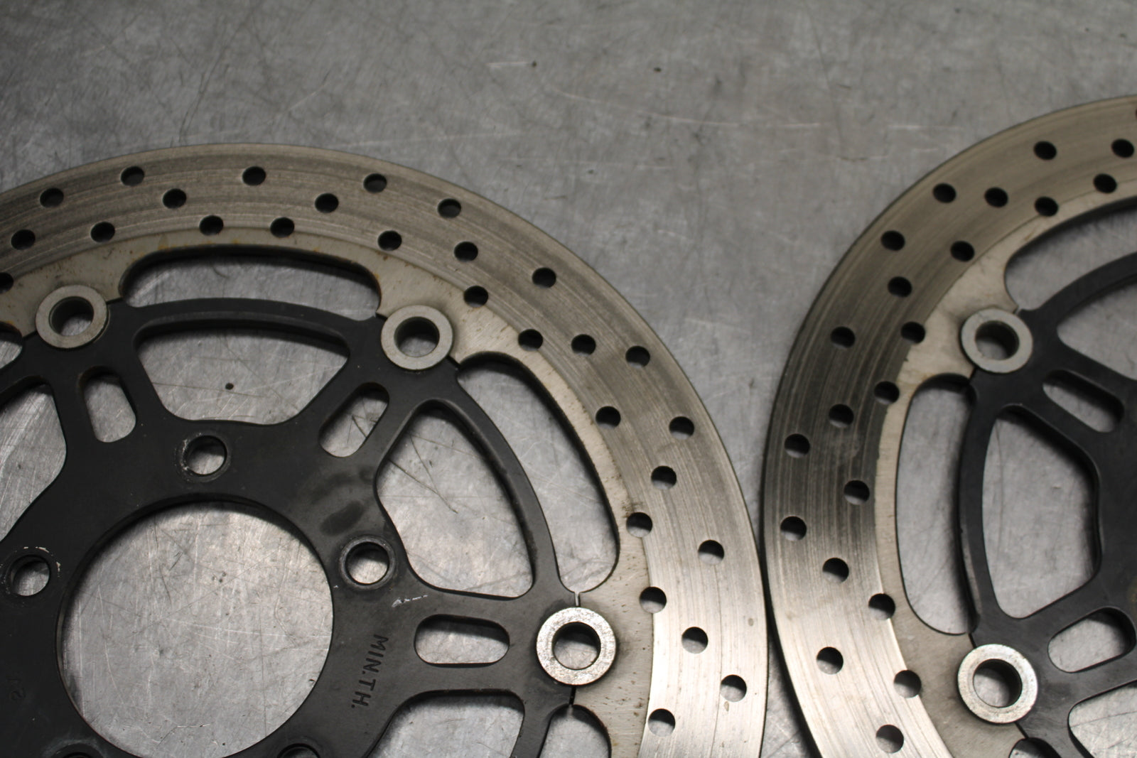 03 SUZUKI SV650S FRONT LEFT RIGHT BRAKE ROTORS DISCS BB130