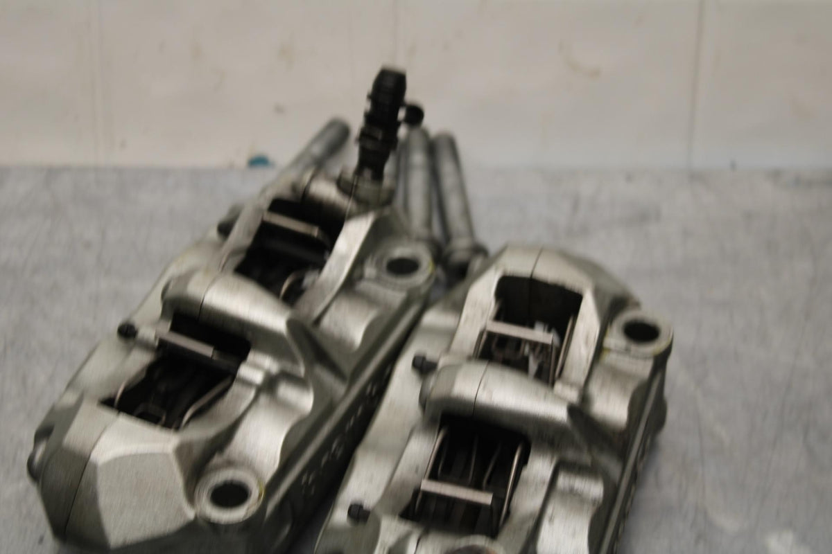 07-11 KTM  990 SUPER DUKE RIGHT LEFT FRONT BRAKE CALIPER SET PAIR CALIPERS BB578