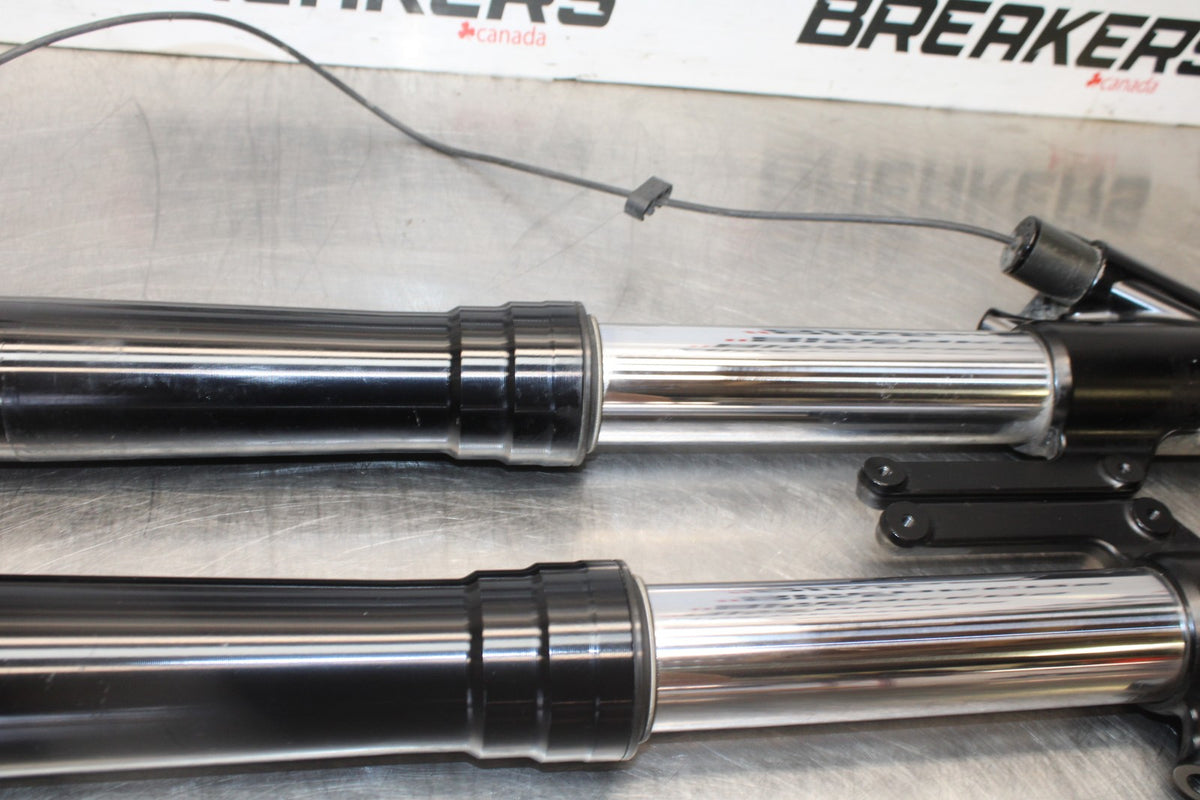 22 HARLEY-DAVIDSON PAN AMERICA 1250 FRONT FORKS SHOCK SUSPENSION SET PAIR BB910