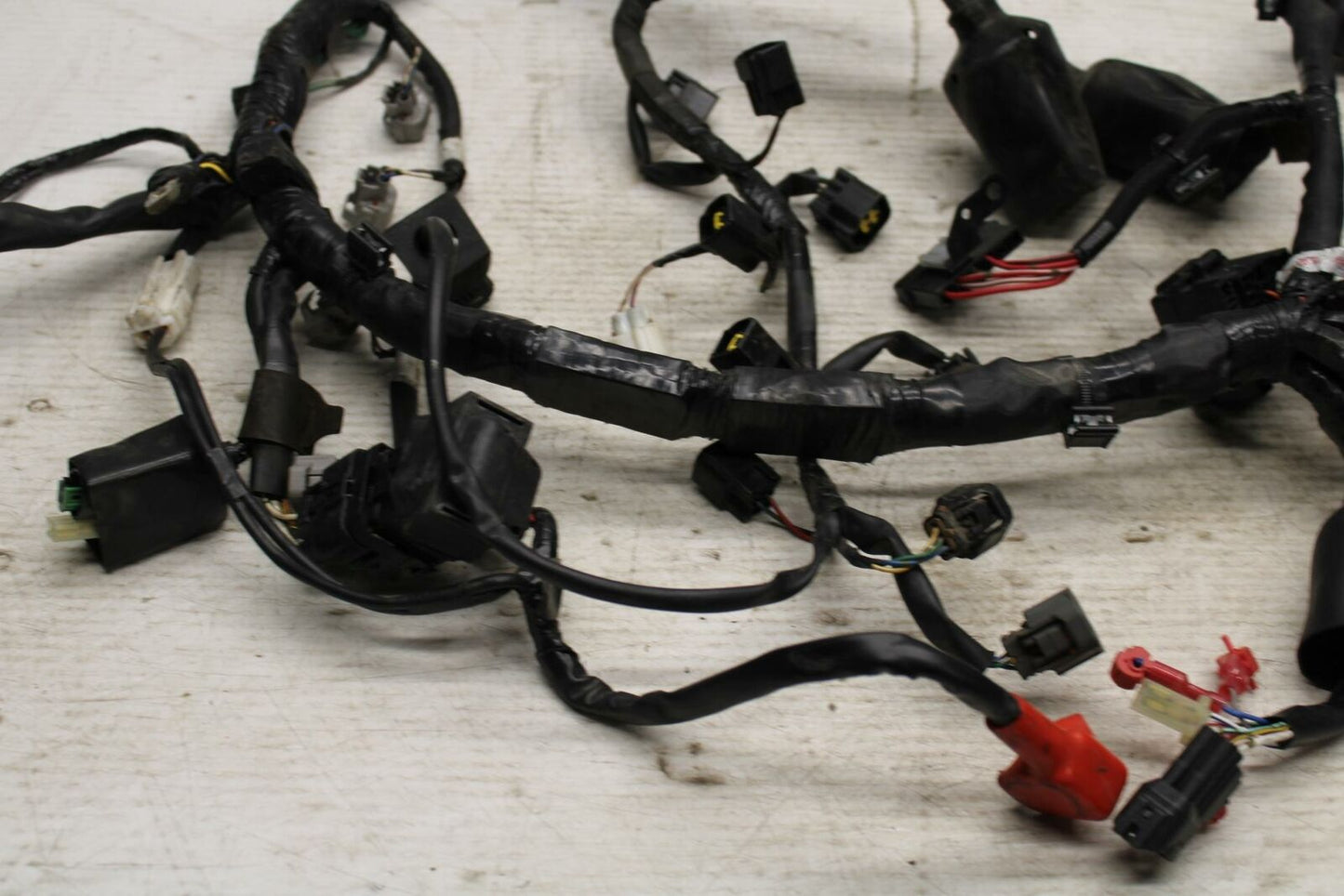 13-18 KAWASAKI NINJA ZX6R MAIN ENGINE WIRING HARNESS MOTOR WIRE LOOM BB304