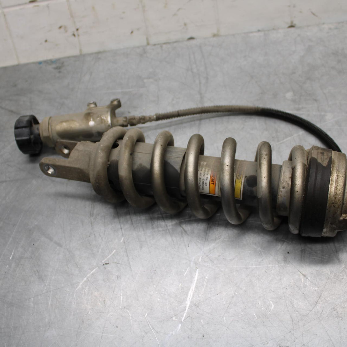 07-08 KAWASAKI CONCOURS 1400 ABS REAR BACK SHOCK ABSORBER SUSPENSION BB449