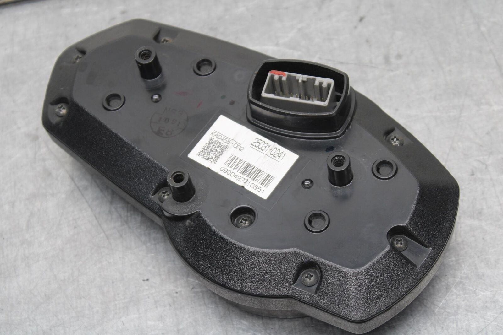 09-12 KAWASAKI NINJA ZX6R SPEEDO TACH GAUGES DISPLAY CLUSTER SPEEDOMETER BB640