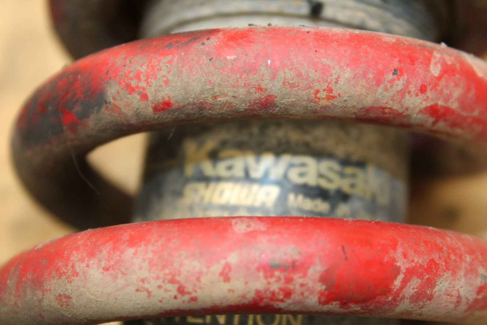 03-06 KAWASAKI Z1000 REAR BACK SHOCK ABSORBER SUSPENSION BB319