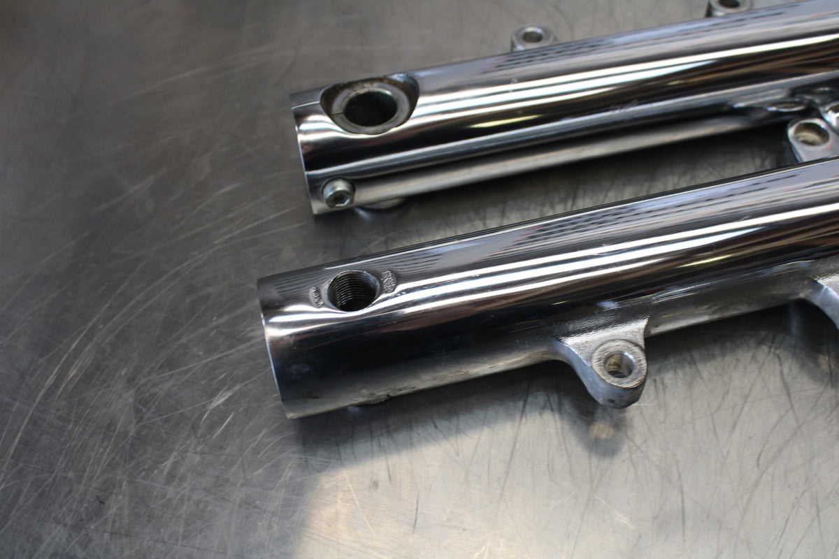 09 YAMAHA ROYAL STAR XVZ1300TF VENTURE FRONT FORKS SHOCK SUSPENSION SET BB151