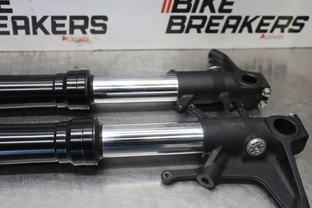 15-26 SUZUKI GSXR600 FRONT FORKS SHOCK SUSPENSION SET PAIR BB888