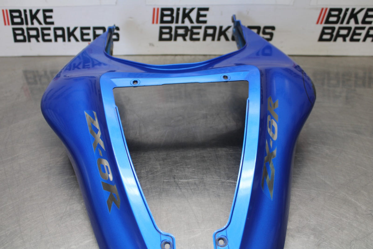 07-08 KAWASAKI NINJA ZX6R REAR BACK TAIL FAIRING COWL SHROUD BB896