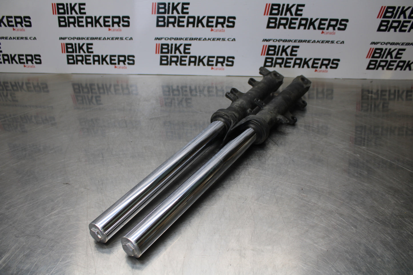 14-17 YAMAHA FZ07 FRONT FORKS SHOCK SUSPENSION SET PAIR BB162