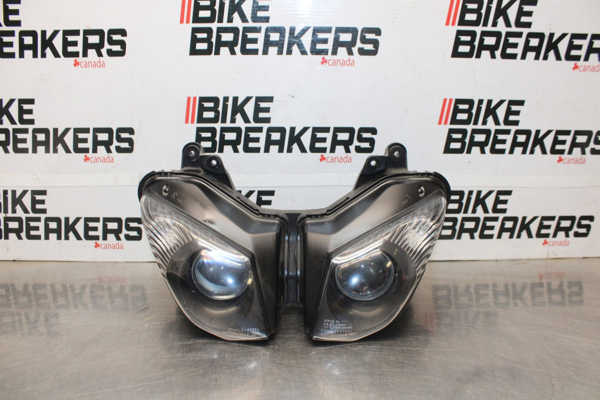08 KAWASAKI NINJA ZX10R OEM FRONT HEADLIGHT HEAD LIGHT LAMP BB902