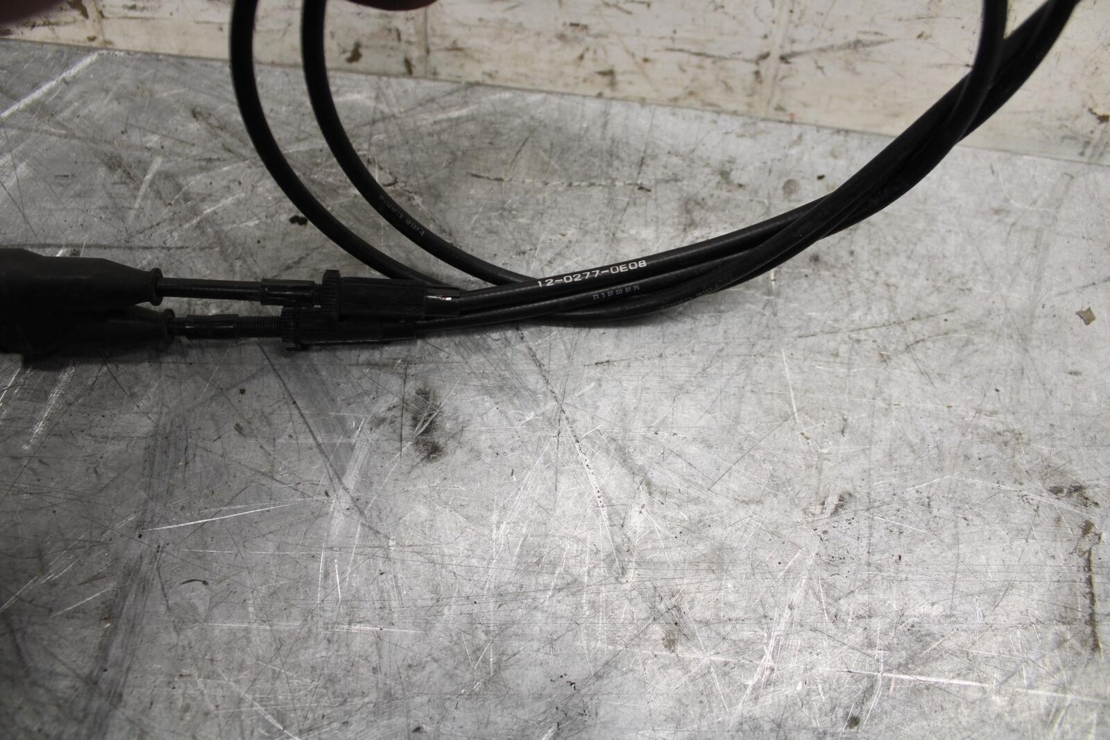 2009 Kawasaki Ninja ZX6R ZX600R THROTTLE CABLES LINES 54012-0277 BB44