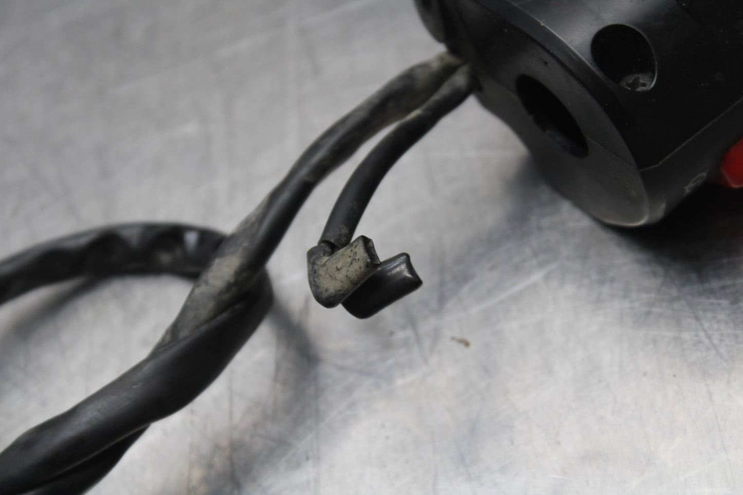 09-10 KAWASAKI ER-6N RIGHT CLIP ON HANDLE KILL OFF START SWITCH SWITCHES BB205