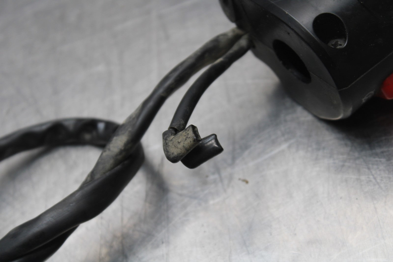 09-10 KAWASAKI ER-6N RIGHT CLIP ON HANDLE KILL OFF START SWITCH SWITCHES BB205