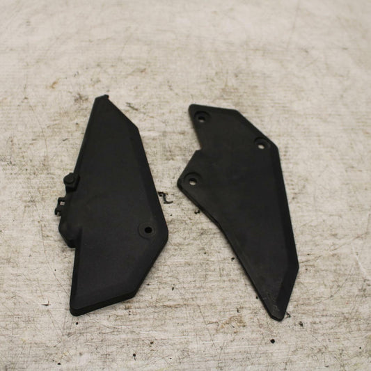 12-13 KAWASAKI EX300 NINJA RIGHT LEFT FRAME MID SIDE COVERS COWLS BB373