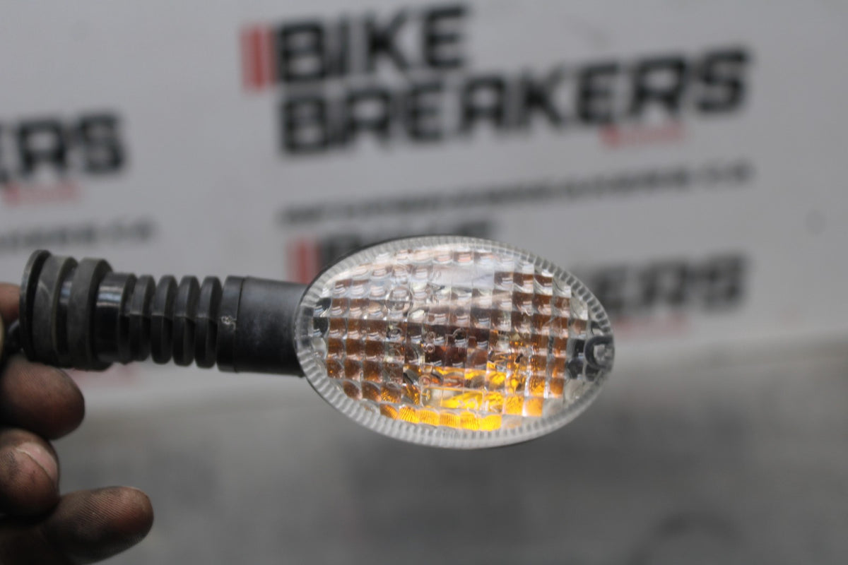 08-12 KAWASAKI NINJA 250R EX250J FRONT TURN SIGNALS LIGHT INDICATORS  BB784