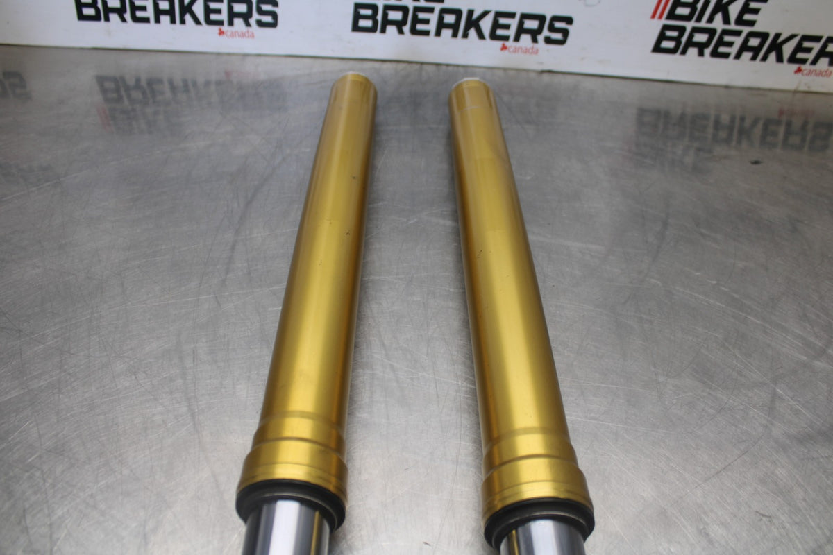16 APRILIA TUONO V4 1100 FRONT FORKS SHOCK SUSPENSION SET PAIR BB905