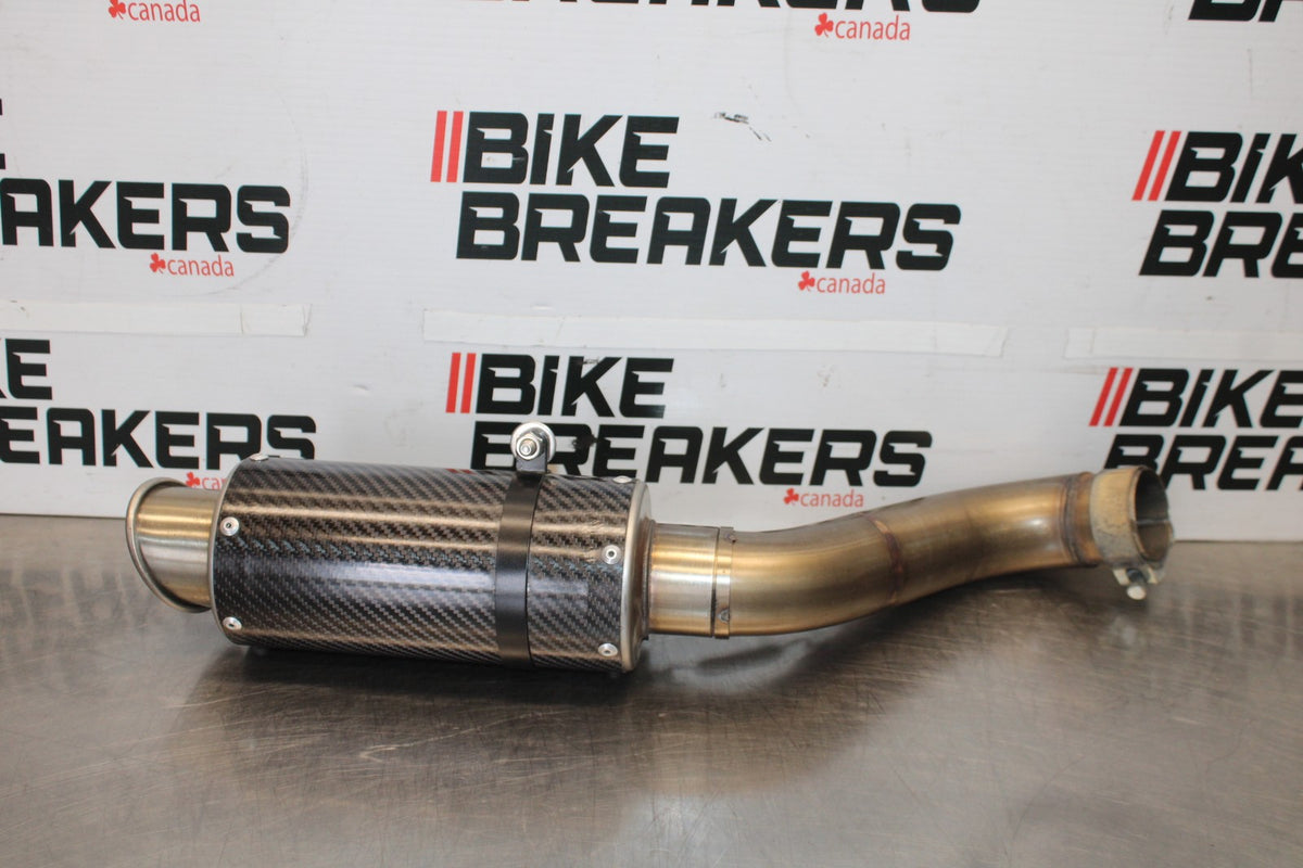 08-09 HONDA CBR1000RR MGP EXHAUST PIPE MUFFLER SLIP ON CAN SILENCER BB00
