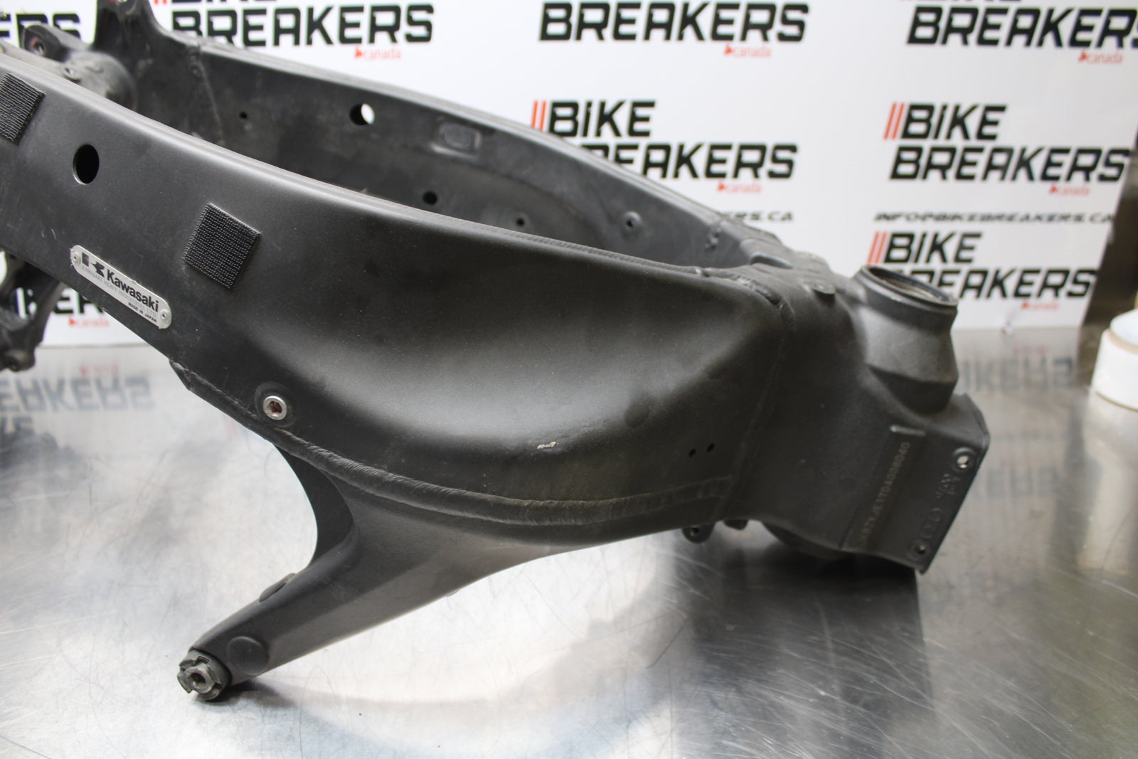 13-18 KAWASAKI NINJA ZX6R RACE OR STUNT FRAME CHASSIS BB143