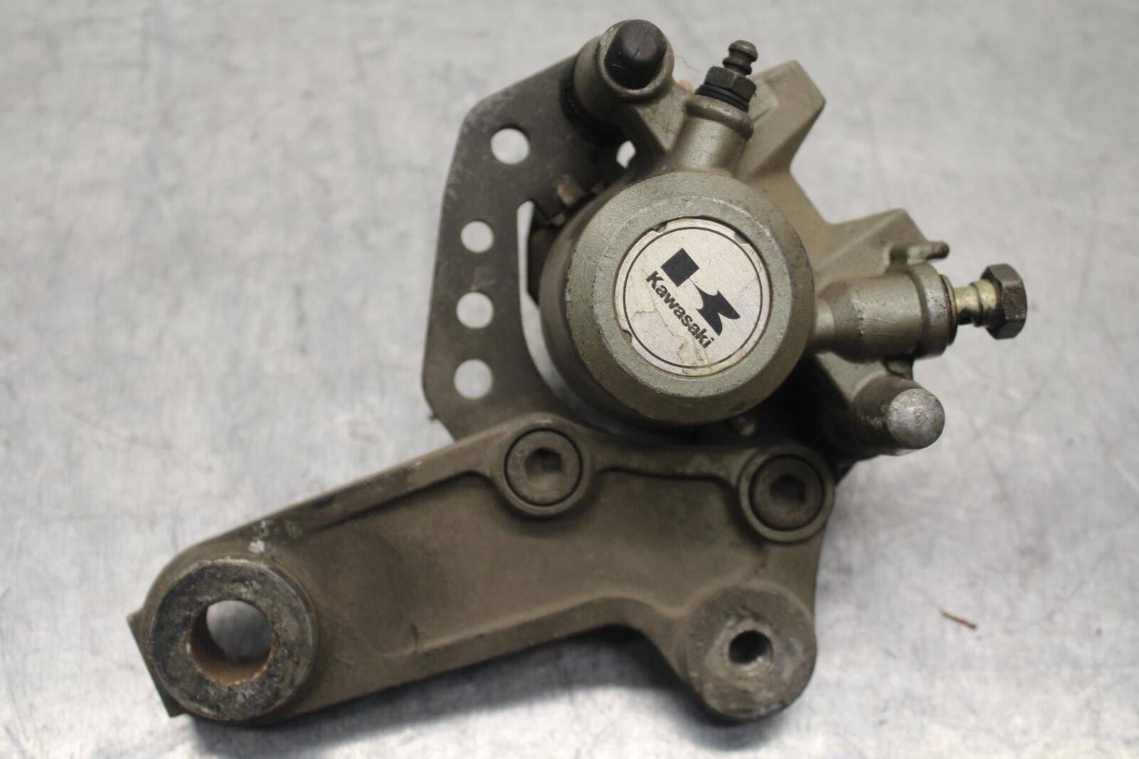 1985 Kawasaki Ninja 900R ZX900A REAR BACK BRAKE CALIPER W MOUNT  BB84