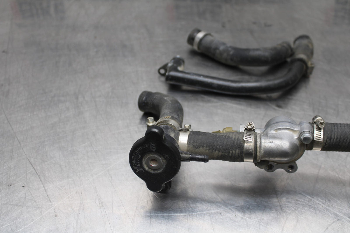 08-12 KAWASAKI NINJA 250R EX250J RADIATOR HOSES COOLANT WATER PIPES HOSE BB784